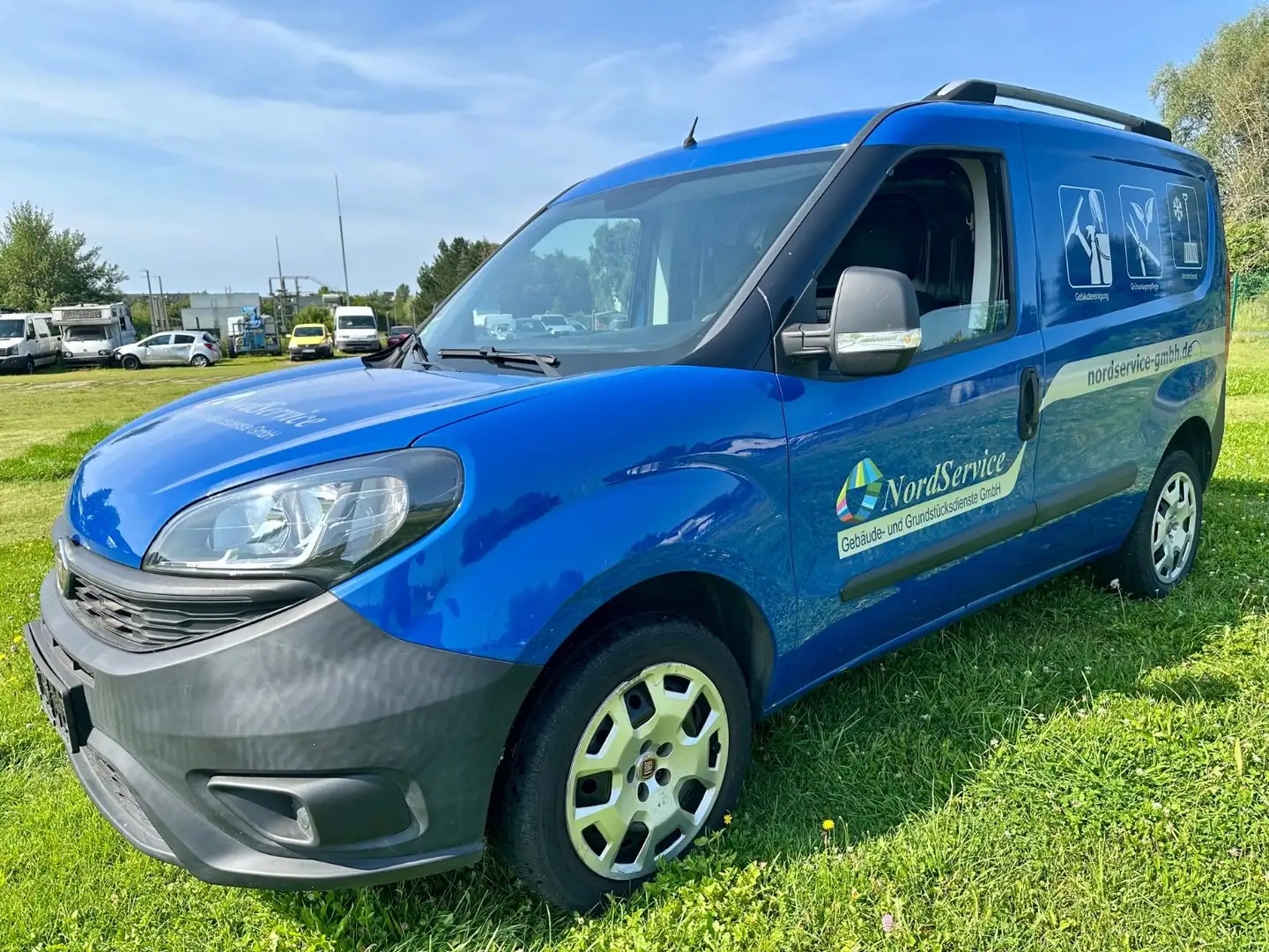 Fiat Doblo Basis Klima Bleu - 1