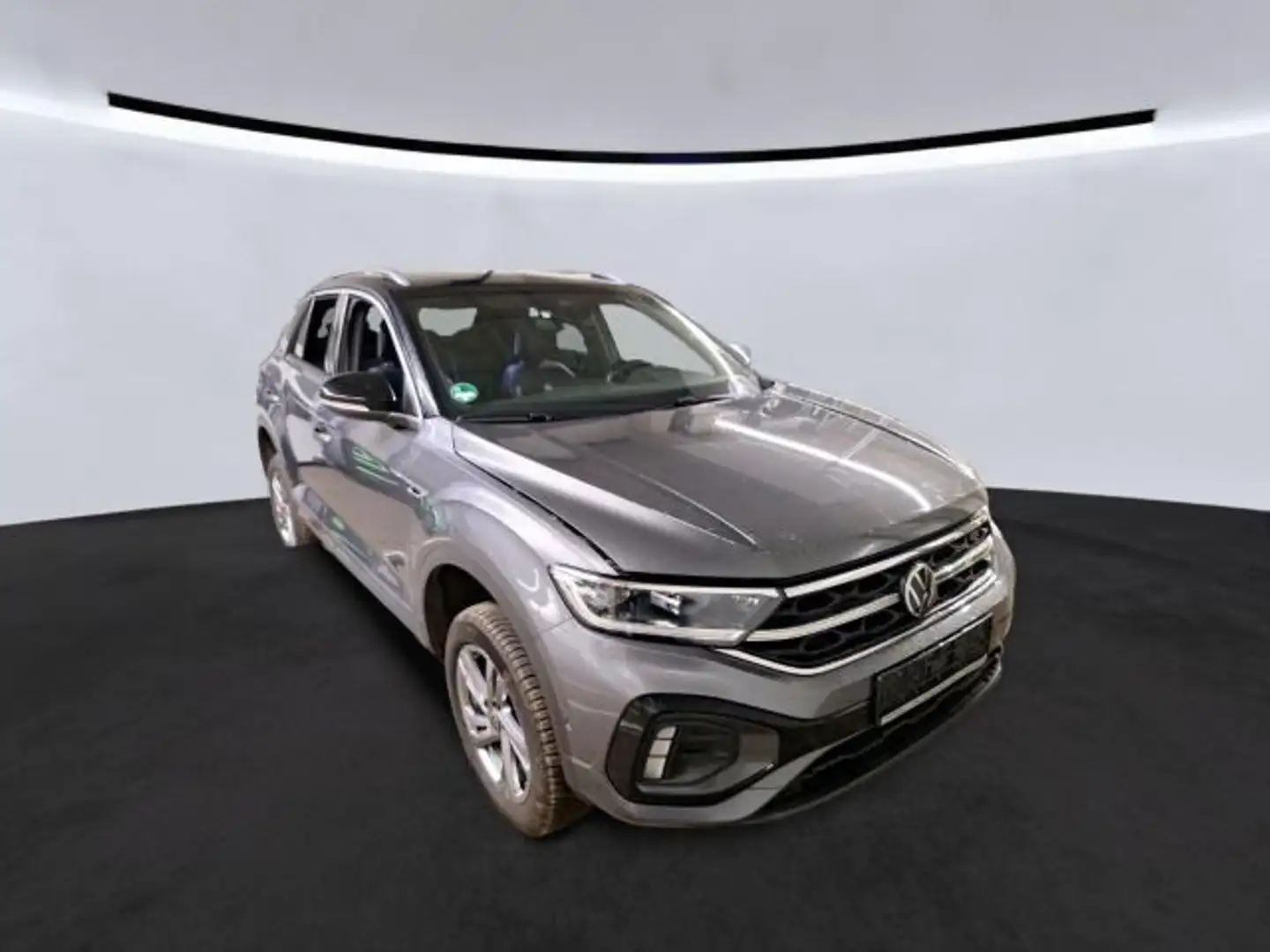 Volkswagen T-Roc 2.0 TDI DSG R-LINE AHK KAMERA ERGO-ACTIVE Grau - 2