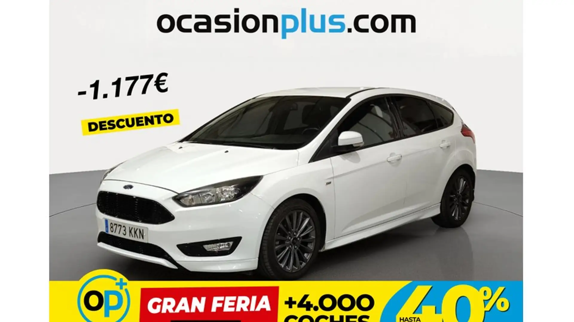Ford Focus 1.0 Ecoboost Auto-S&S ST-Line 125 Blanco - 1