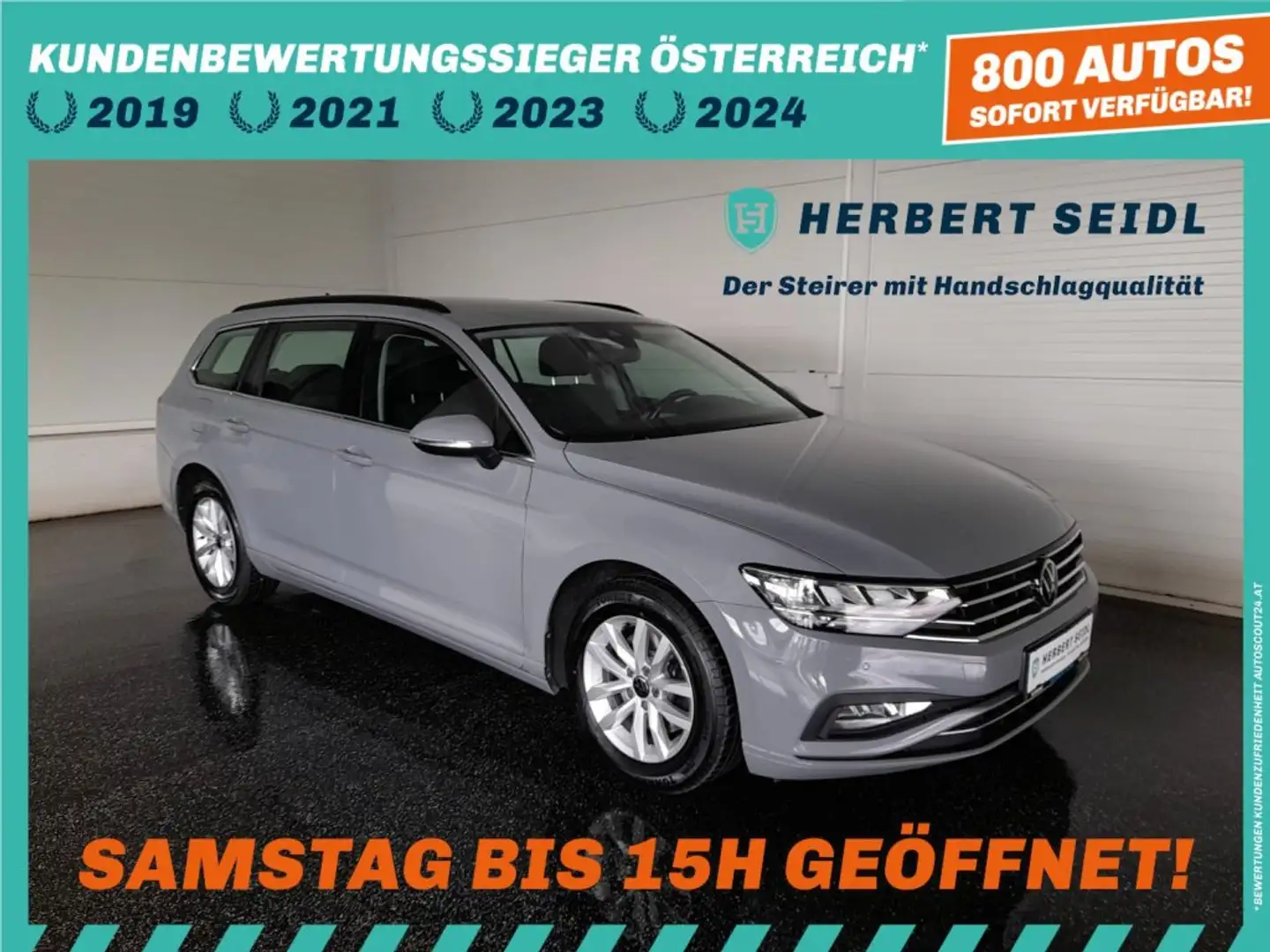 Volkswagen Passat Variant BUSINESS 2,0 TDI *LED / NAVI / AHV & KAMERA / ACC / SPORT MASSAGESITZ / TRAVEL ASSIST* Grau - 1