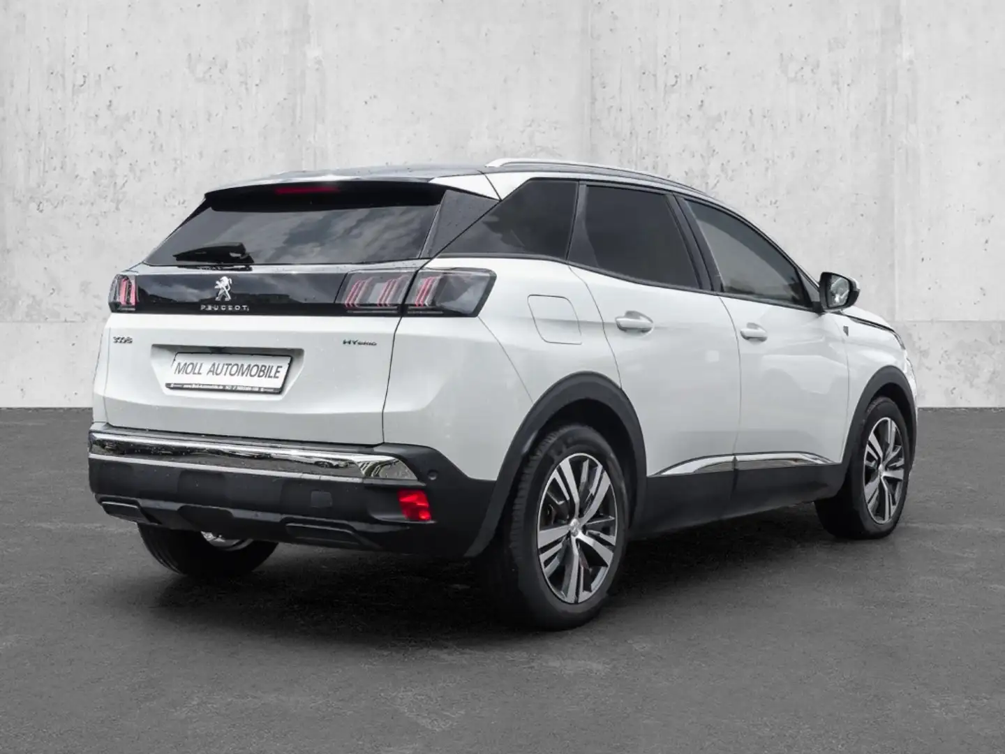 Peugeot 3008 Hybrid 225 Roadtrip 1.6 Plug-In EU6d Navi Digitale Weiß - 2