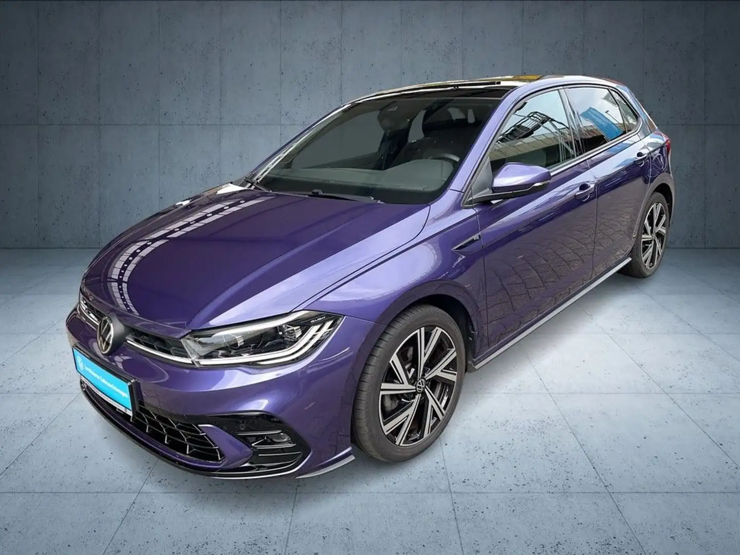 Volkswagen Polo 1.0 TSI DSG R-Line Navi IQ.Light Pano Violett - 2