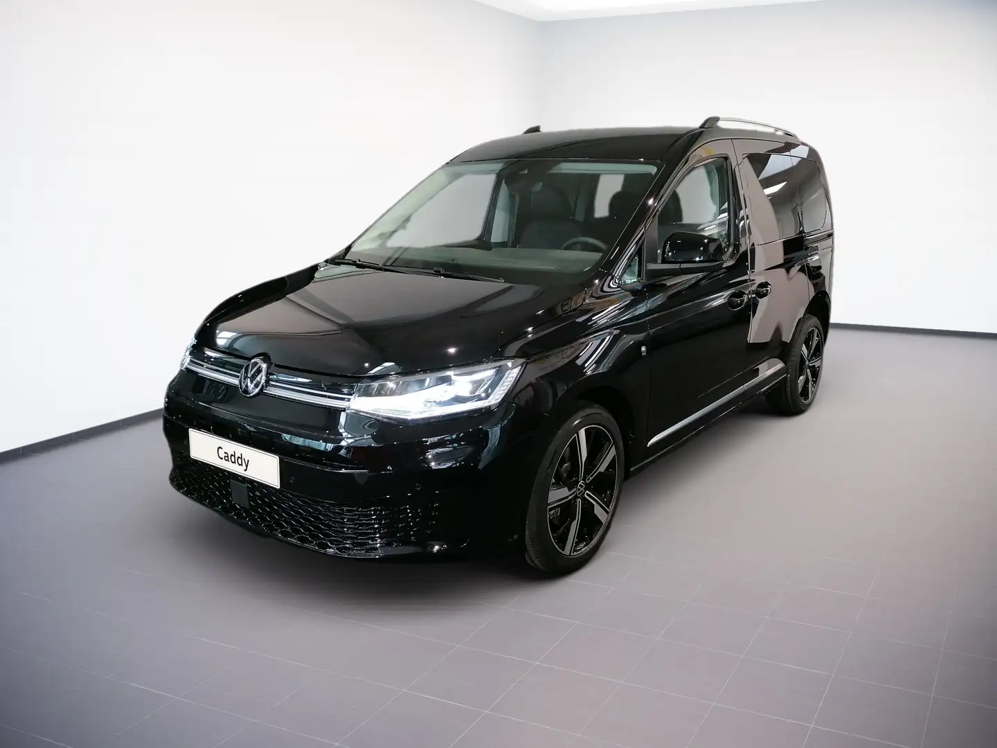 Volkswagen Caddy Style 5-Sitzer 1.5TSI 114PS DSG 5J-Garantie.ACC.NA Schwarz - 2