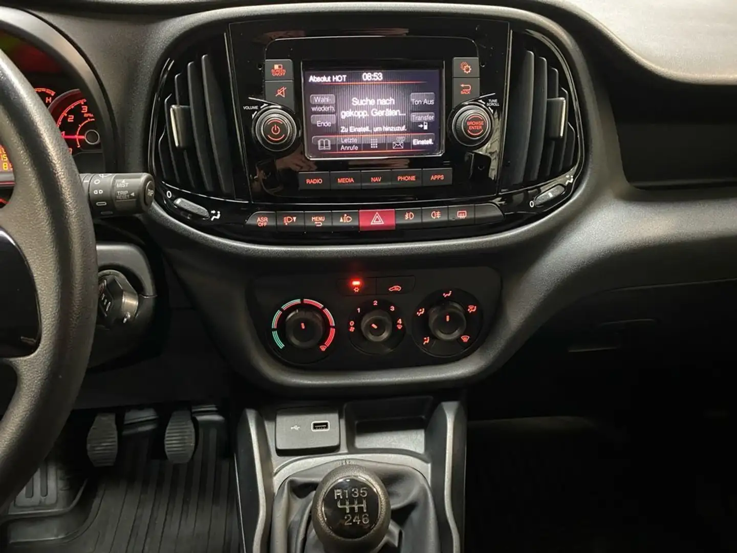 Fiat Doblo Doblò 1.4 T-Jet PL Combi Maxi N1 Lounge Plateado - 2