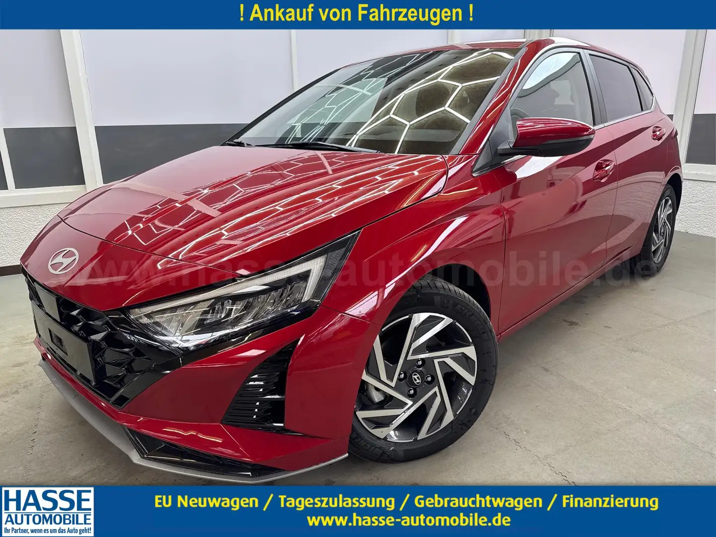 Hyundai i20 STYLE FL DCT ACC SHZ NAVI RFK 1.0 T-GDi DCT 73,... Rouge - 1