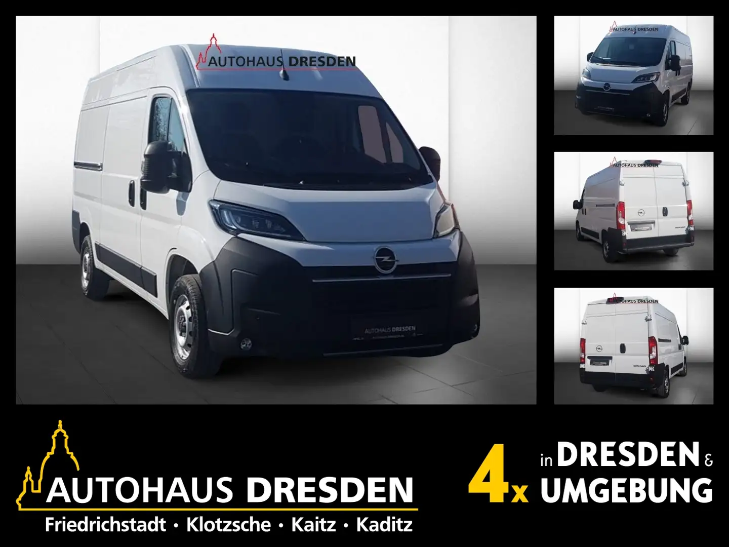 Opel Movano Kasten 2.2 Blue-HDI L2H2 3.5t BlueHDI 35 Bianco - 1