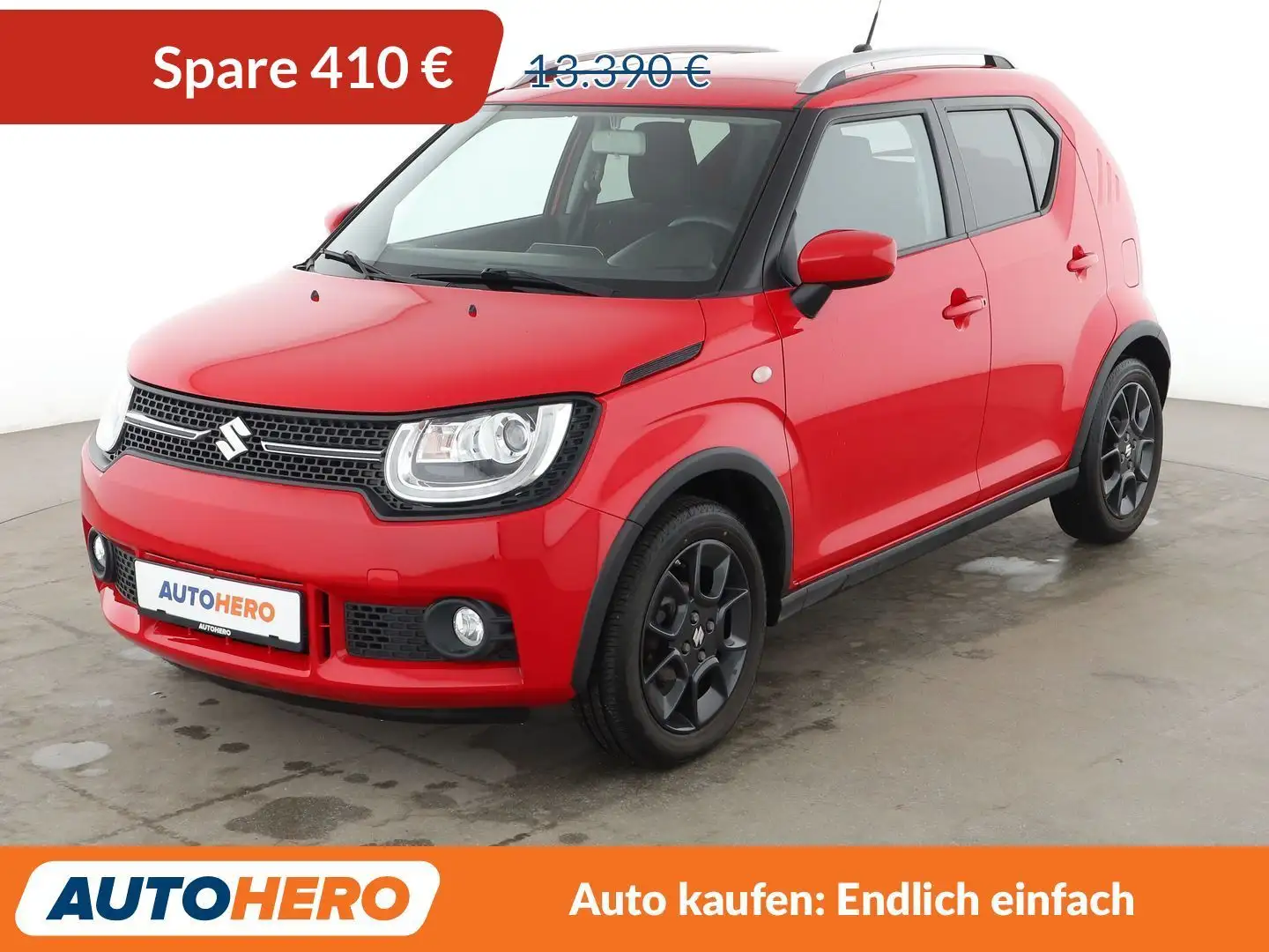 Suzuki Ignis 1.2 DualJet SHVS Comfort *CAM*SHZ*KLIMA*GARANTIE* Rouge - 1