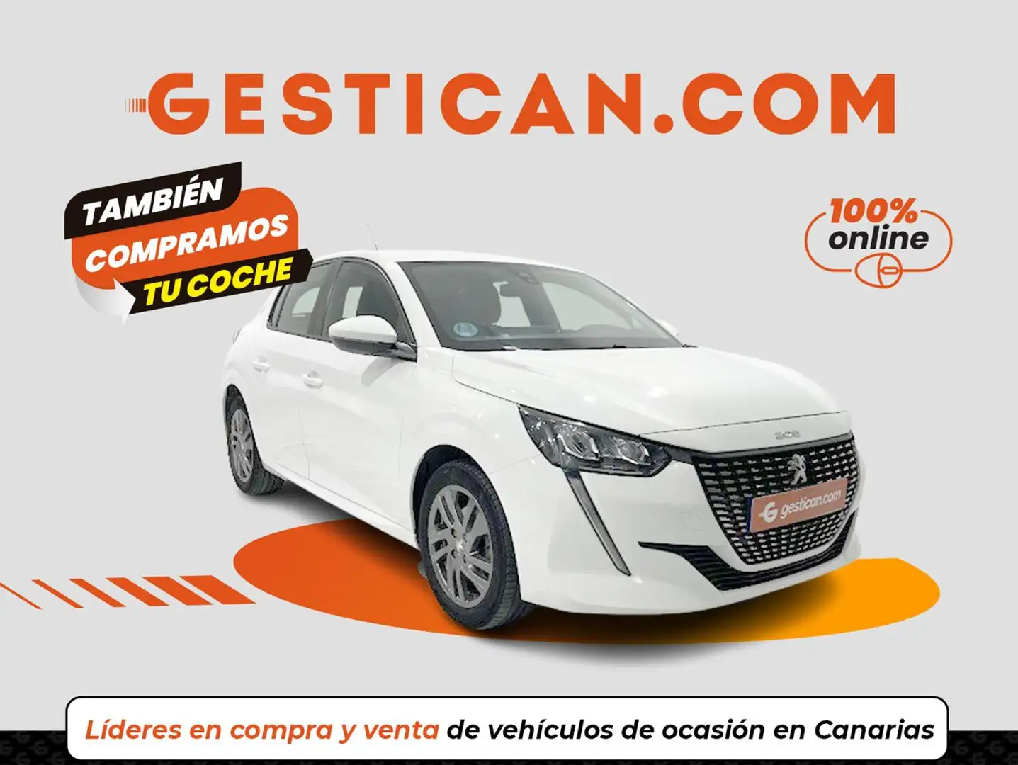 Peugeot 208 1.2 Puretech S&S Active Pack 100 Weiß - 1