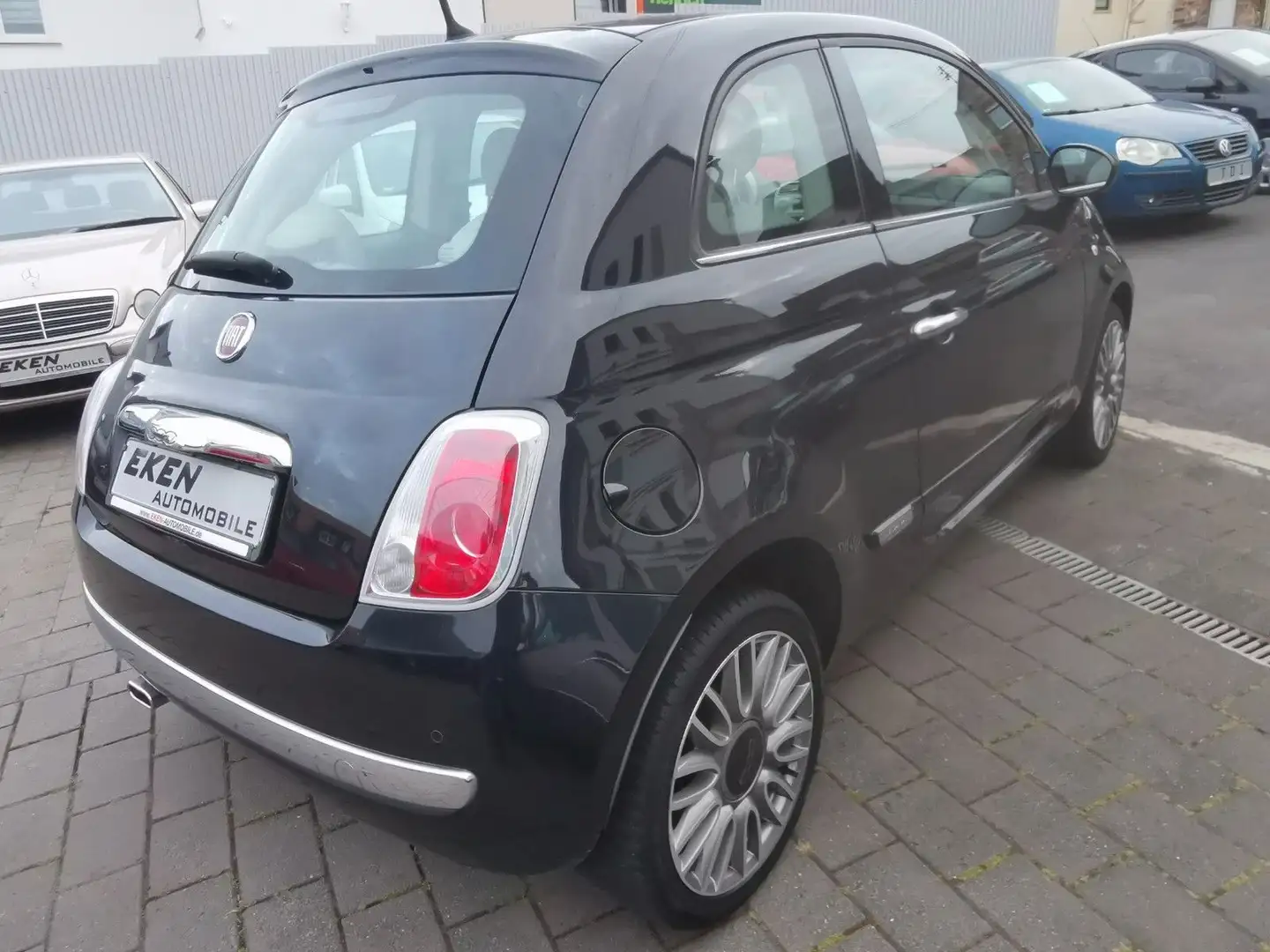 Fiat 500 Panorama - Klimaautomatik Schwarz - 2