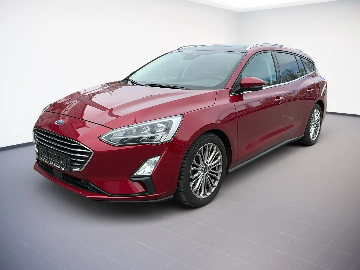 Ford Focus TURNIER TITANIUM 1.5ECOBLUE 120PS AUTOMATIK ACC.AH Rot - 2