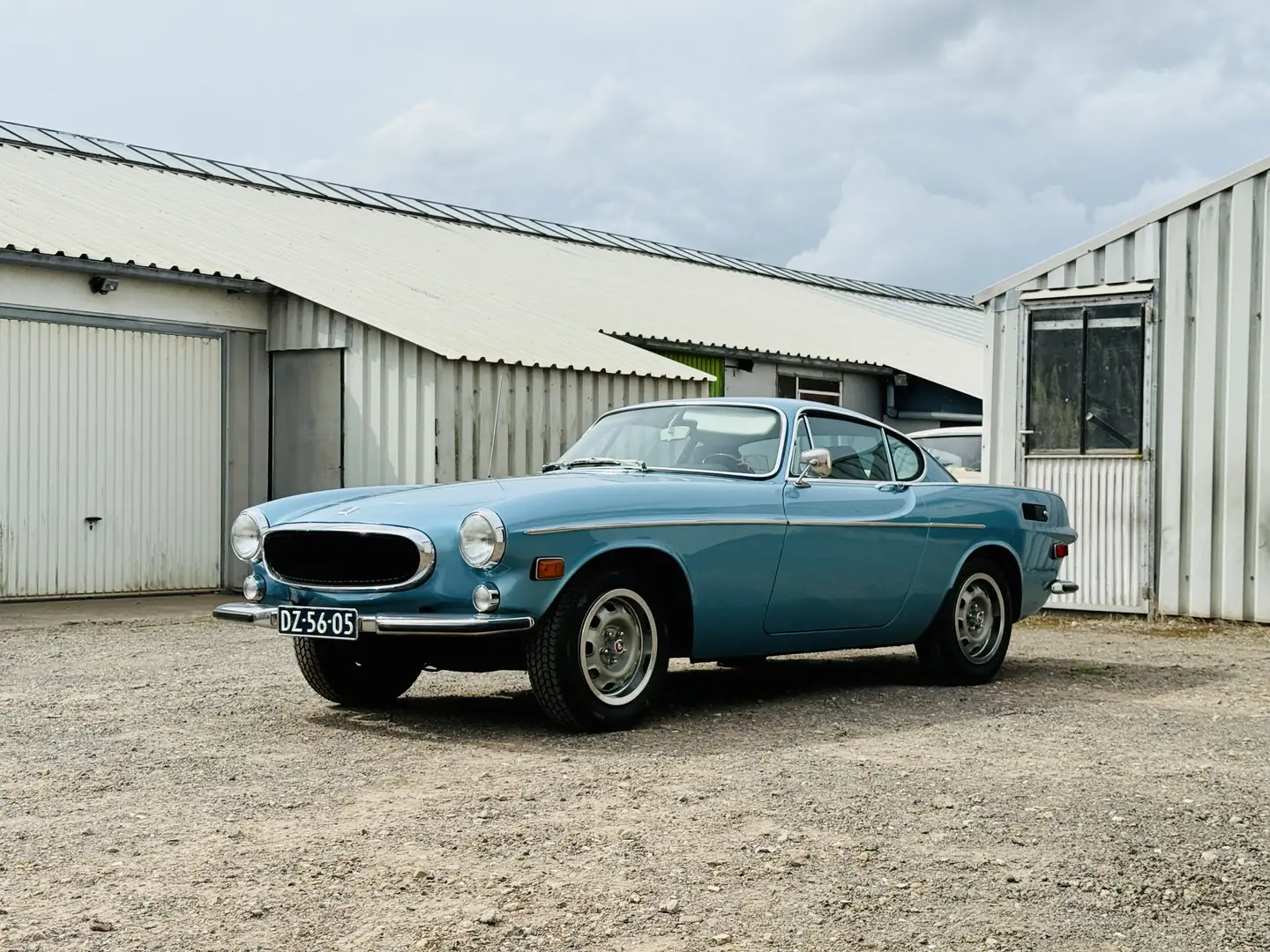 Volvo P1800 E | Lage kilometers | Nieuwstaat | Overdrive Blau - 1