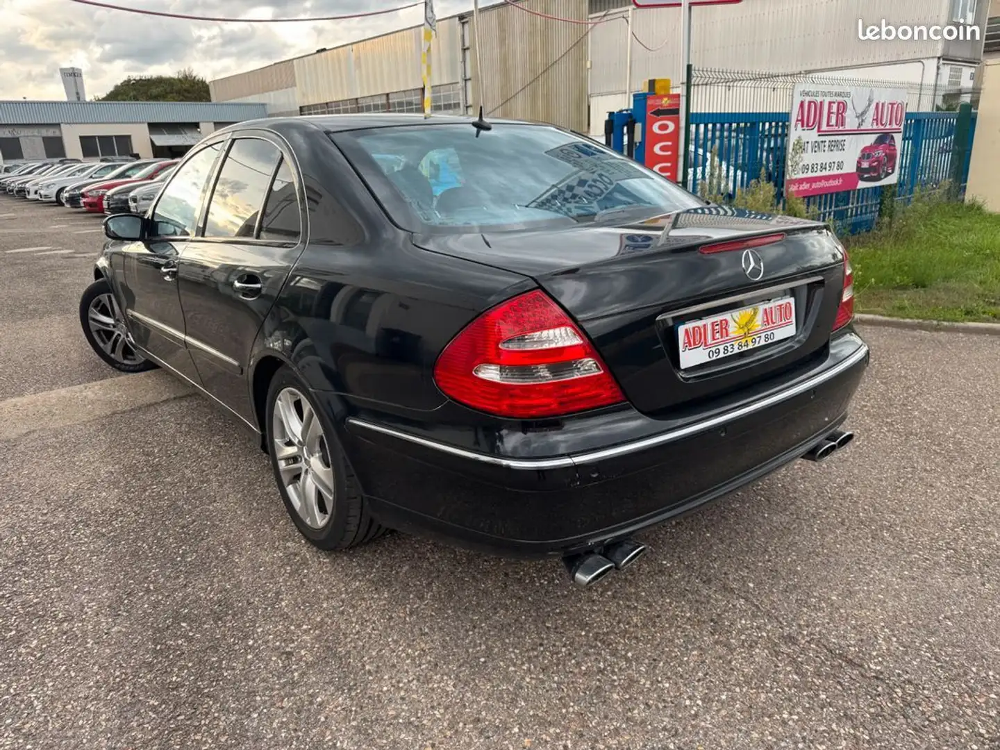 Mercedes-Benz E 280 Mercedes III 280 CDI 177cv AVANTGARDE BVA7 Noir - 2