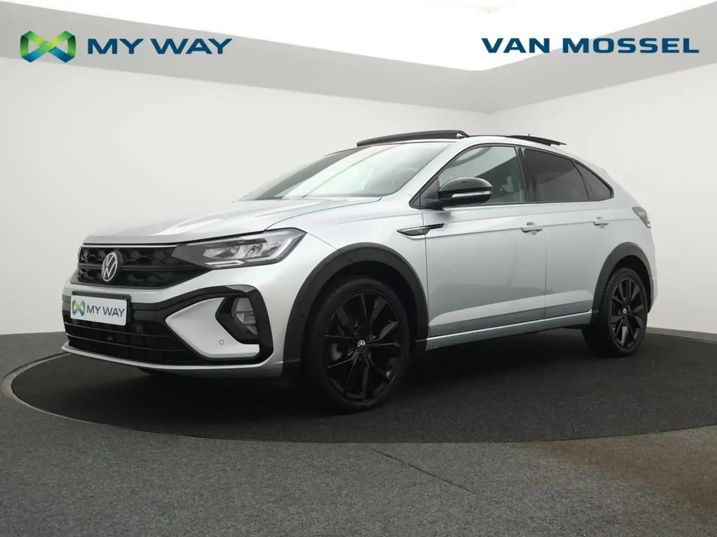 Volkswagen Taigo Taigo R-Line Business 1.0TSI 110PK *AUTOMAAT*PANO DAK*NAVI*APP CONNECT*ZETELVERWARMING*CRUISE*CAMERA*PDC* Argent - 1