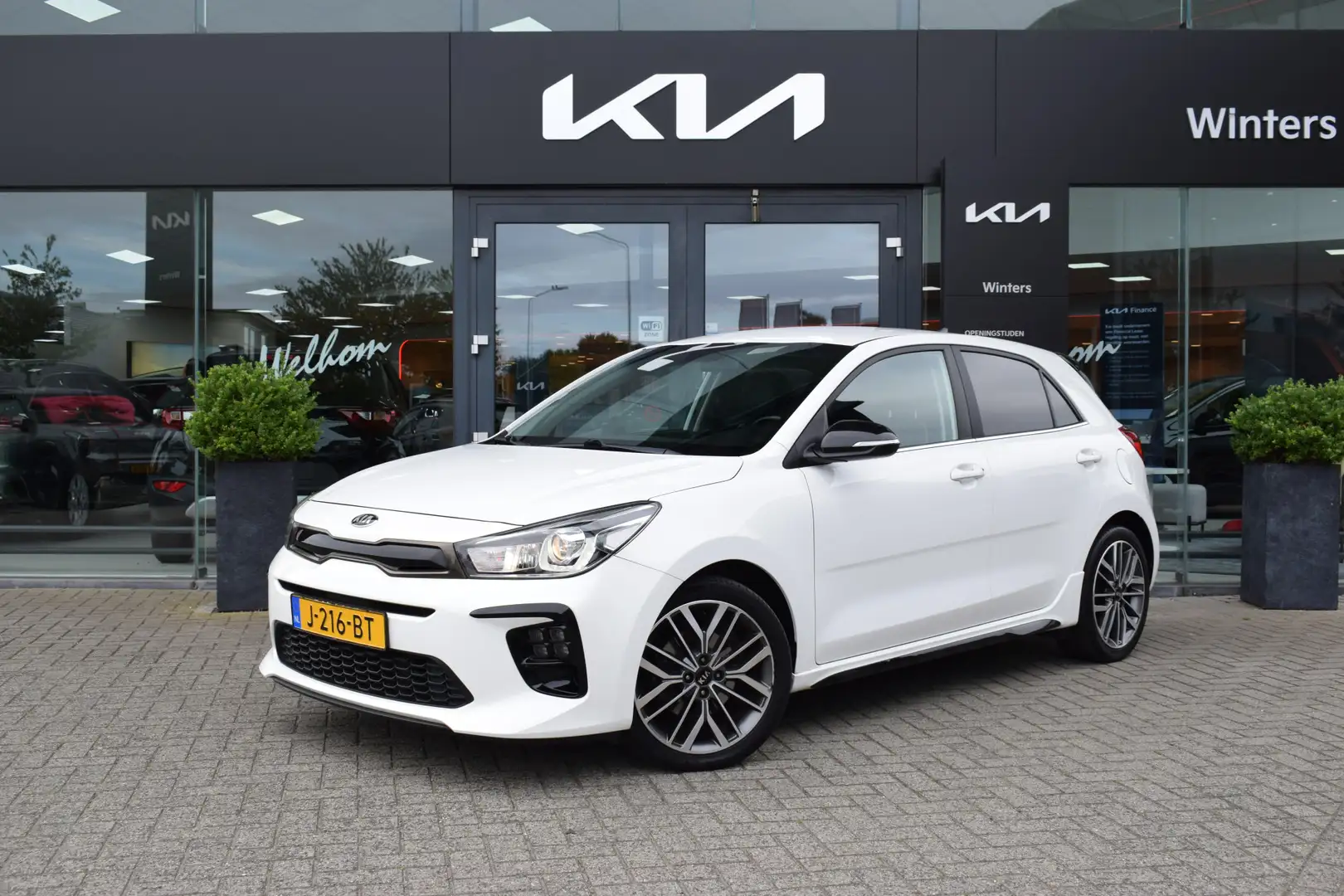 Kia Rio 1.0 TGDi/100pk GT-Line Edition 5-Drs | Airco |  Cr Blanc - 1