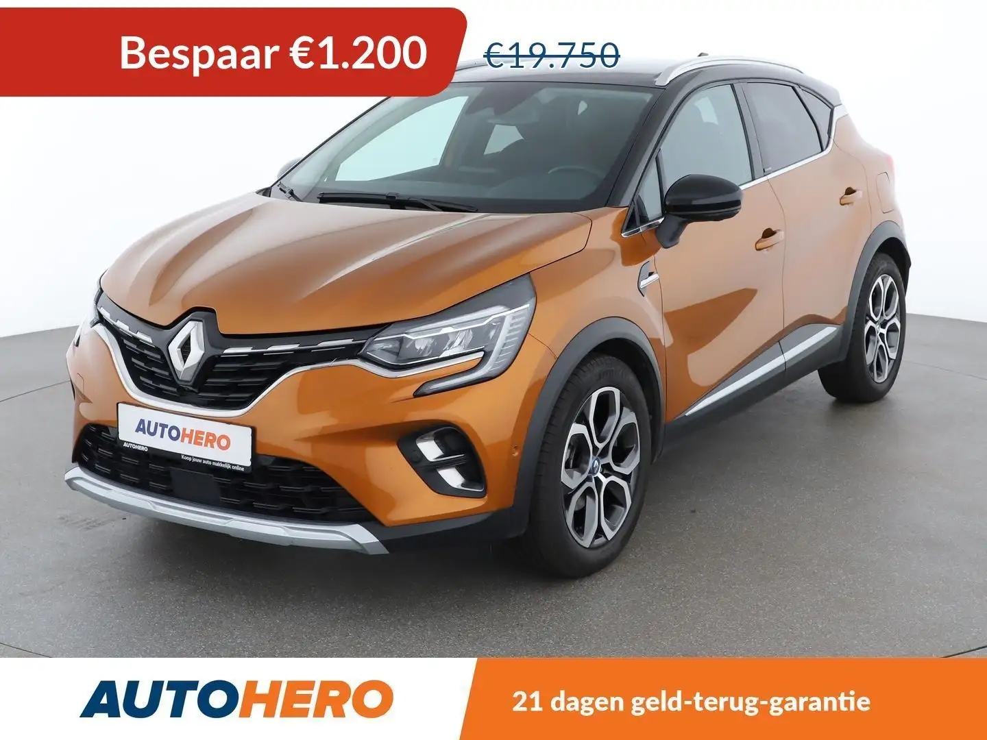 Renault Captur 1.6 E-Tech Hybrid Edition One Orange - 1