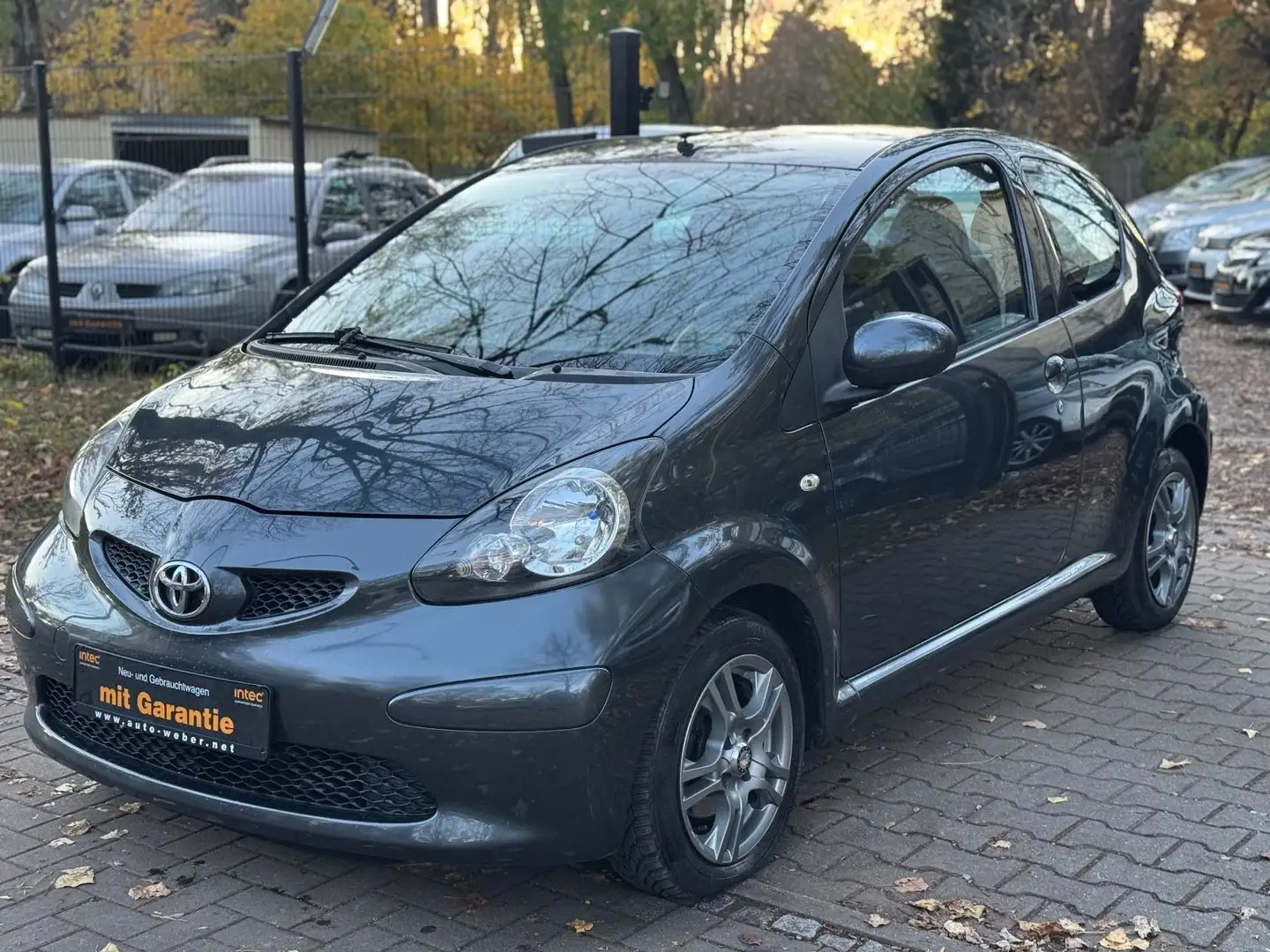 Toyota Aygo City Automatik Klima Tüv/Service NEU Gris - 2