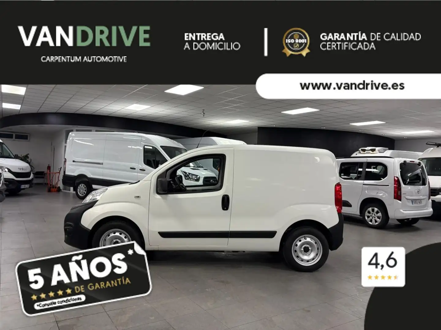 Fiat Fiorino Comercial Cargo 1.3Mjt Base 59kW Blanco - 2
