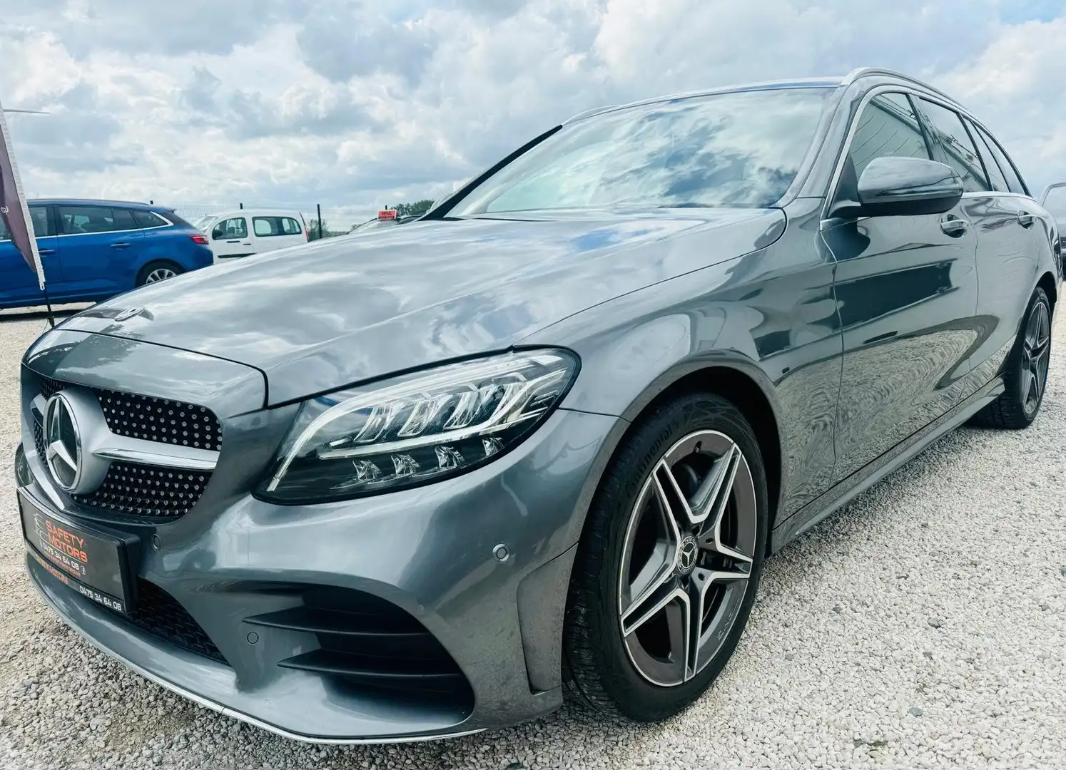 Mercedes-Benz C 180 C 180 D Pack AMG LINE///  face lift garantie12mois Argent - 1