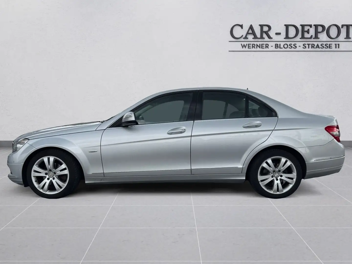 Mercedes-Benz C 200 Lim. C 200 CDI*AUTOM.*PDC*S-DACH*TEMP.*BT* Argent - 2