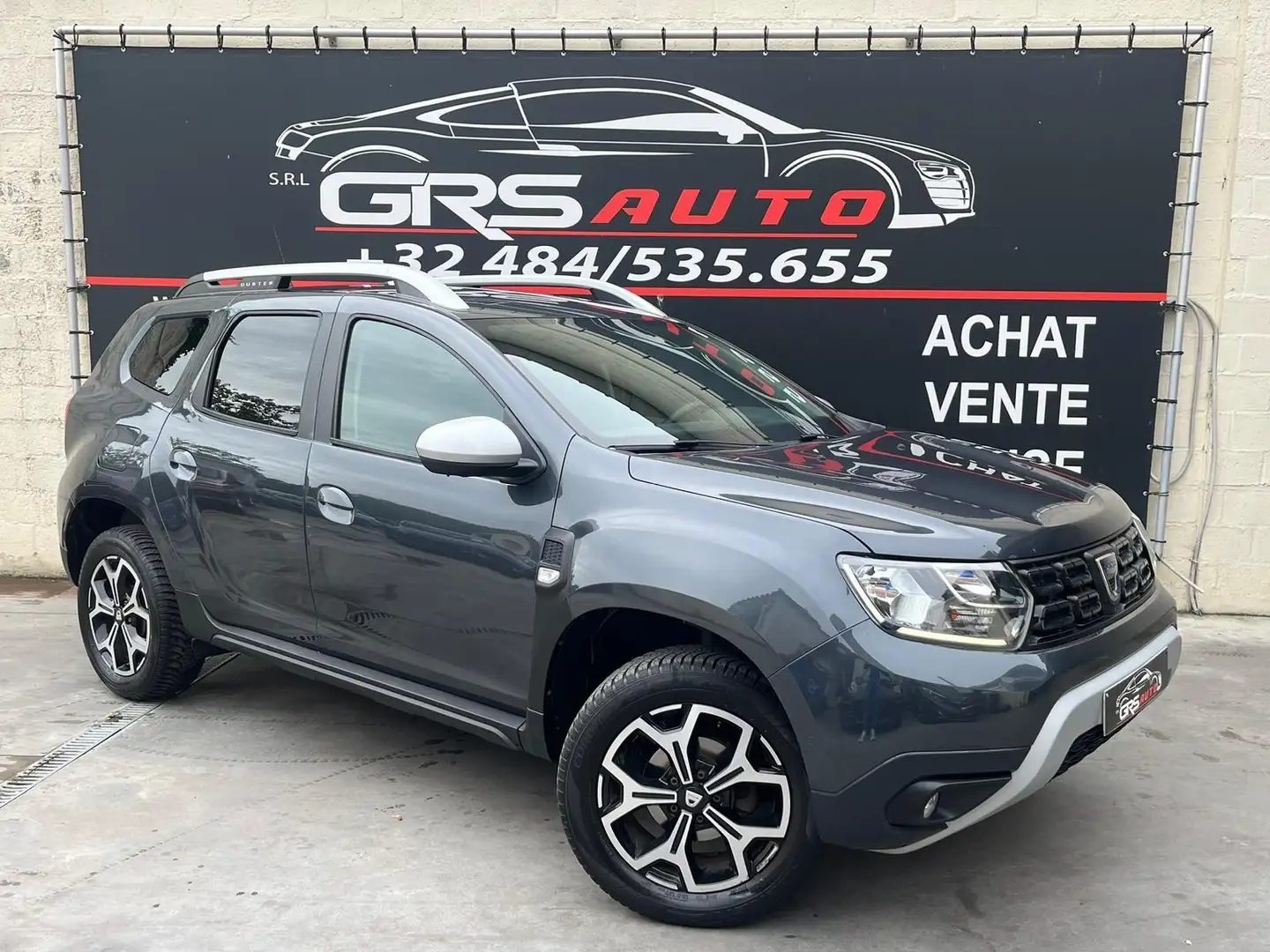 Dacia Duster 1.6i 4x2  navi./clim/carnet/garantie 12 mois Grijs - 1