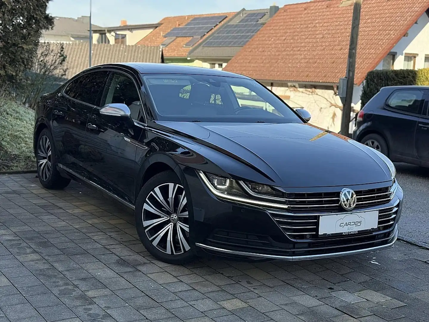 Volkswagen Arteon Elegance 2,0 TDI DSG Anmeldung u. Vignette Gratis Schwarz - 1