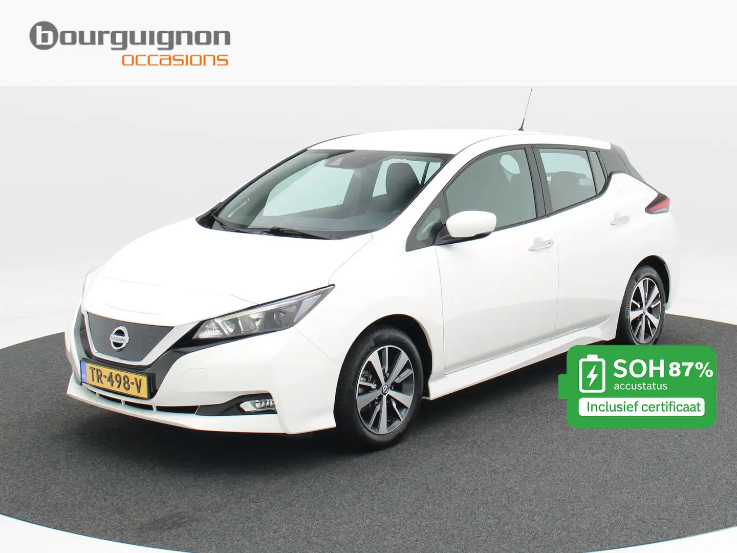 Nissan Leaf Acenta 40 kWh | SOH 87% | LED | Cruise Control | N Blanc - 1