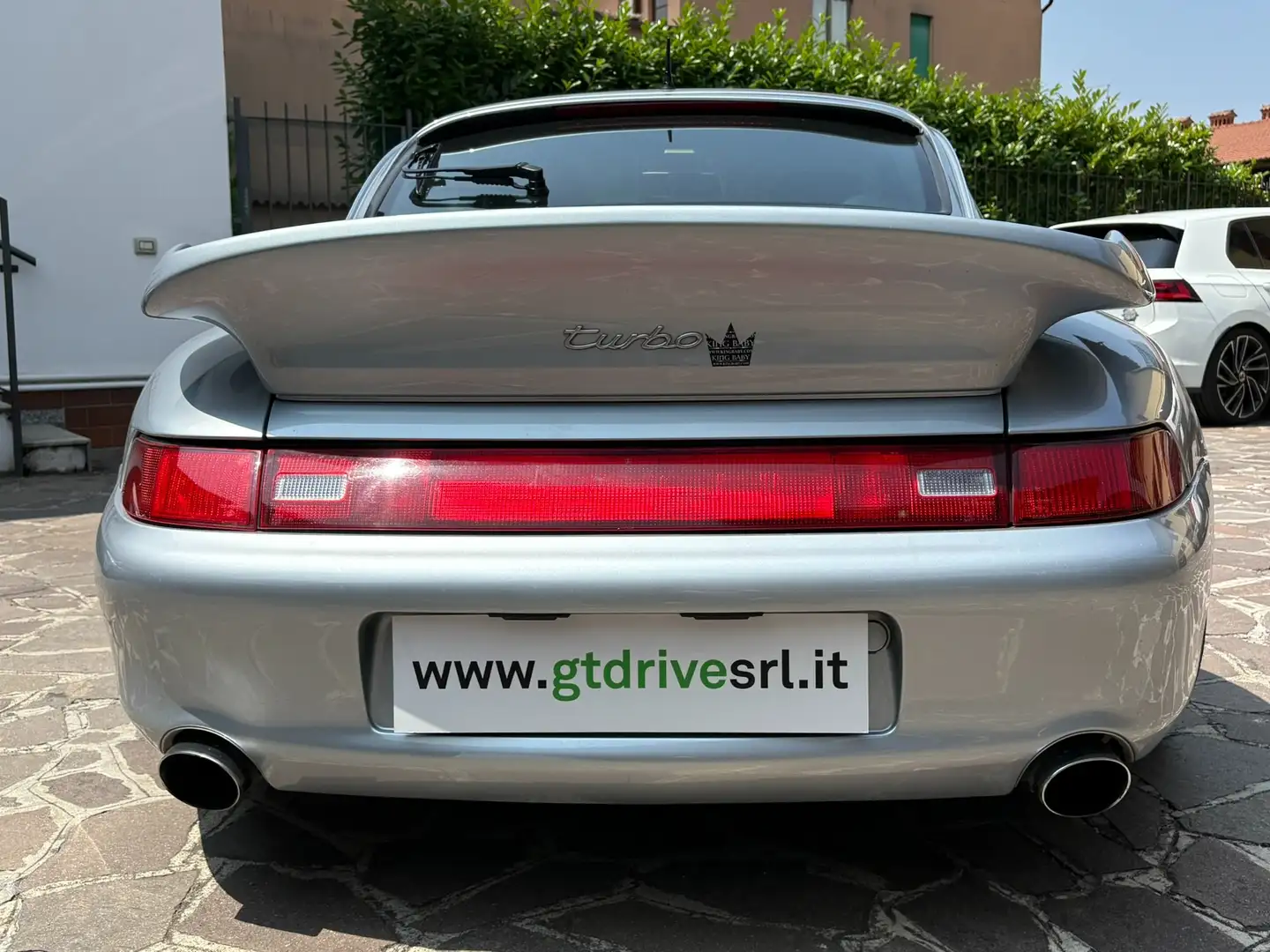 Porsche 993 911 Coupe 3.6 Turbo Plateado - 2