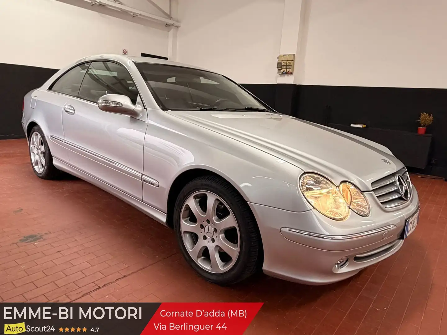 Mercedes-Benz CLK CLK 200 Kompr. TPS cat Elegance Gris - 2