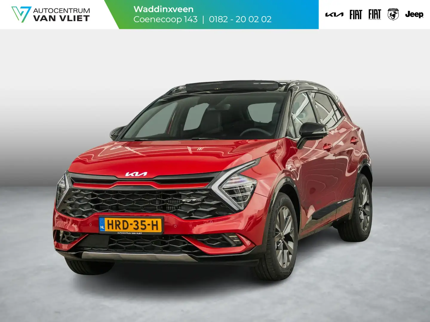 Kia Sportage 1.6 T-GDi Hybrid GT-PlusLine | Beschikbaar in over Rood - 1