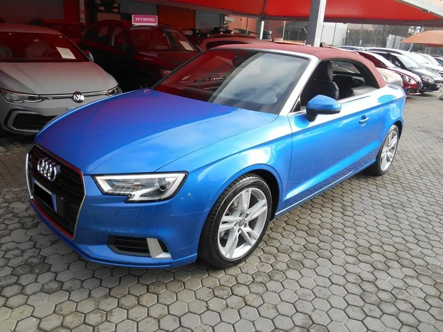 Audi A3 Cabrio 35 1.5 tfsi Sport 150cv UNICA per allest. Blu/Azzurro - 2