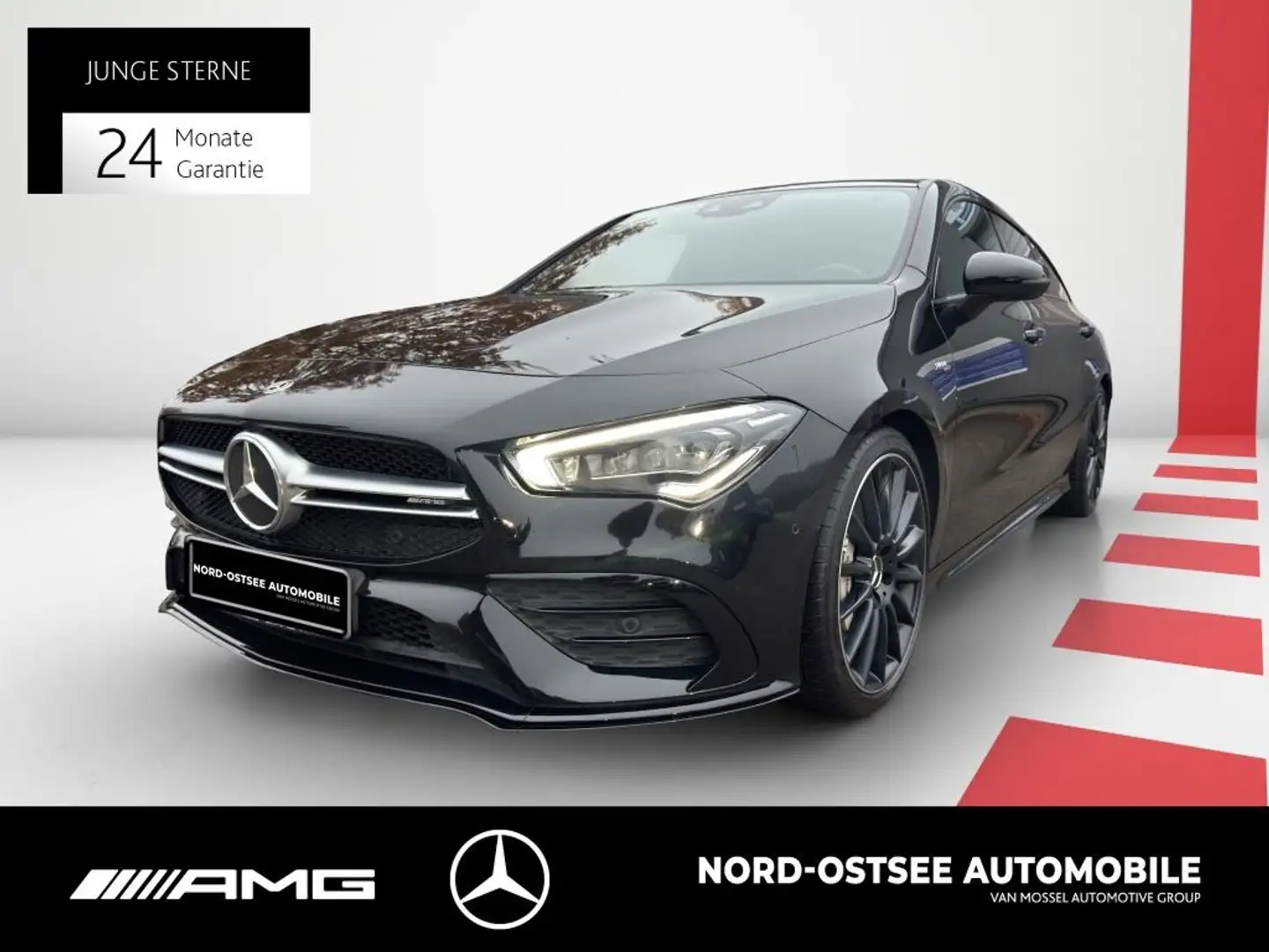 Mercedes-Benz CLA 35 AMG 4M SB NIGHT KAMERA MULTIBEAM PDC Noir - 1