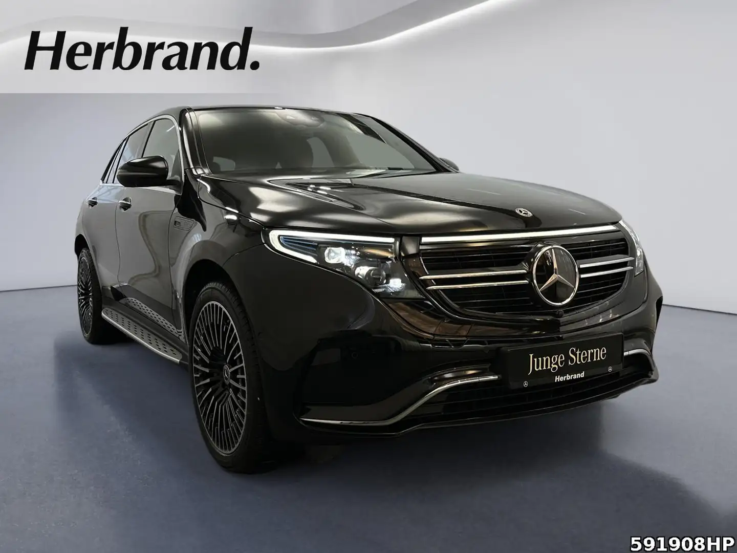 Mercedes-Benz EQC 400 4M AMG  AHK MULTIBEAM 360° Sound Ambient Schwarz - 2
