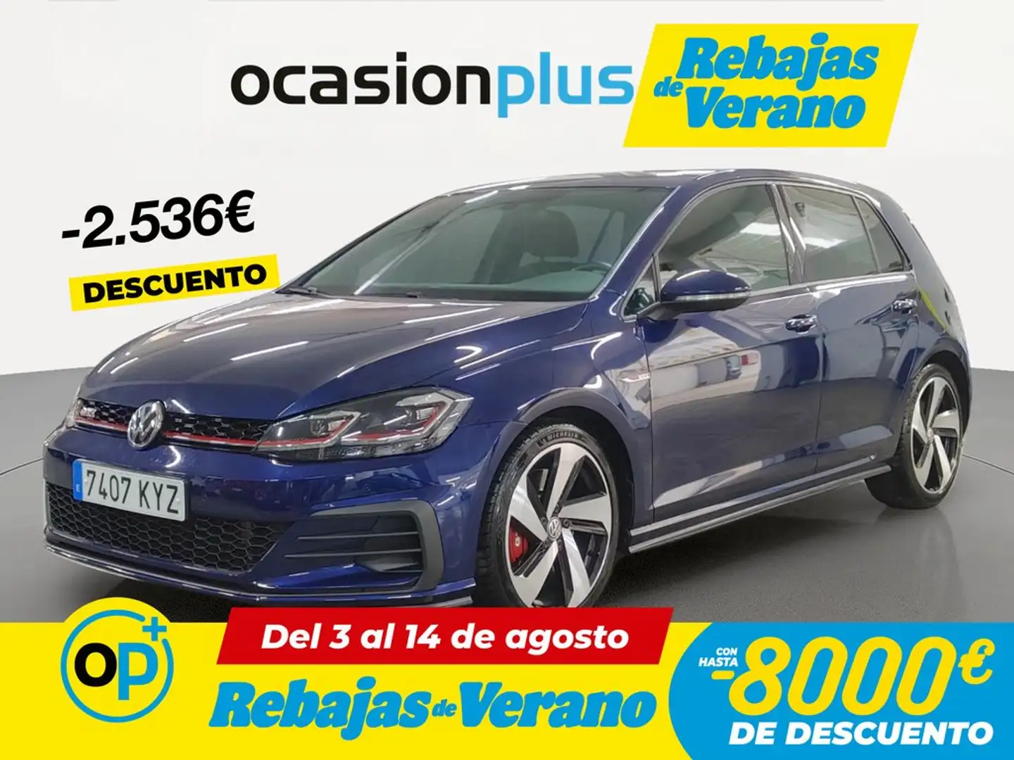 Volkswagen Golf GTI 2.0 TSI Performance DSG7 180kW Azul - 1