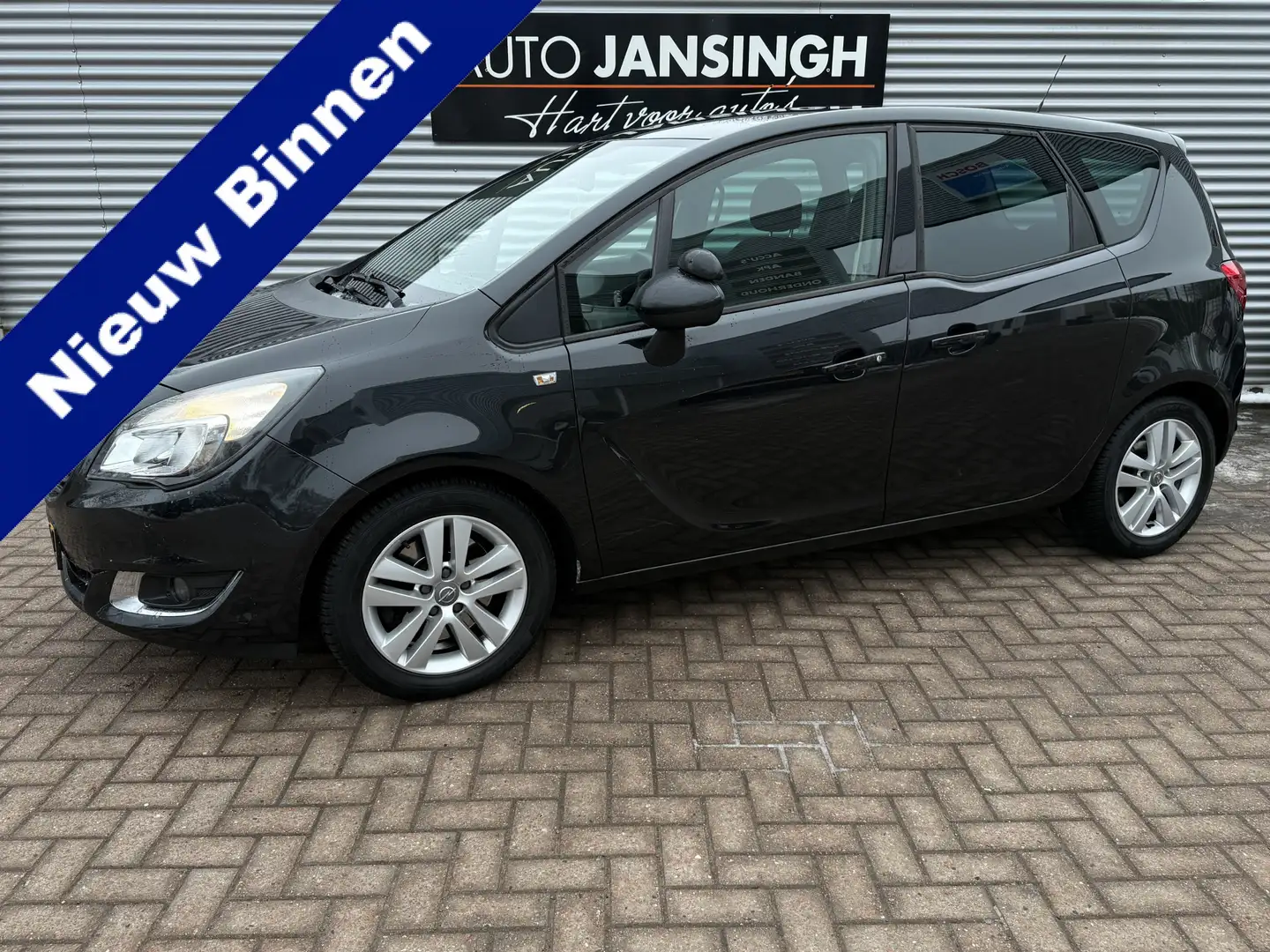 Opel Meriva 1.4 Turbo Design Edition | Airco | Cruise Control Schwarz - 1
