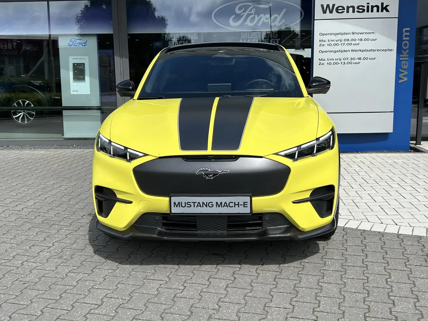 Ford Mustang Mach-E Rally Extended Range AWD 98 kWh | 487PK | 510KM Ac Jaune - 2
