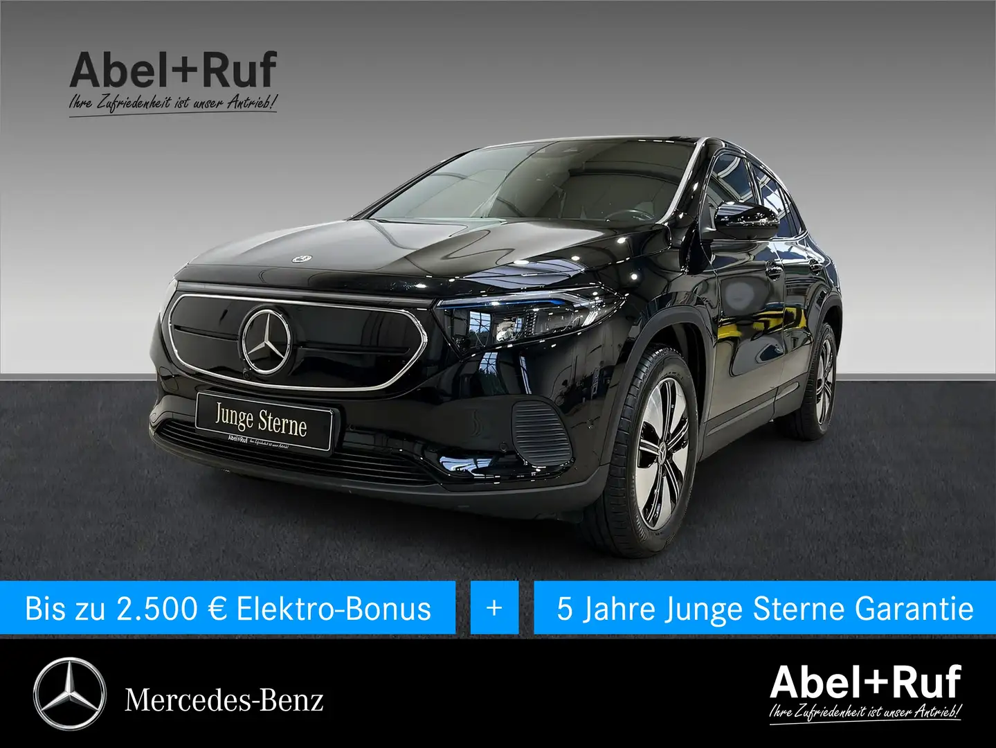 Mercedes-Benz EQA 250 + PROGRESSIVE+NIGHT+DISTRO+LED+Ambi+360° Schwarz - 1