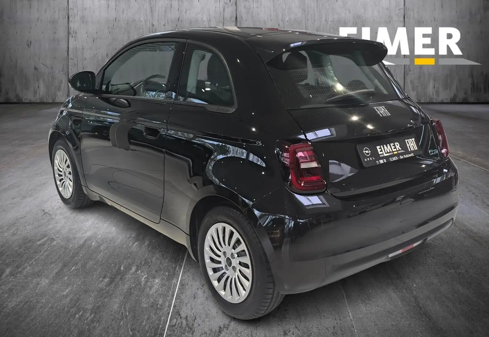 Fiat 500e 500 e - 42kWh - AutoAndroid/Apple CarPlay Schwarz - 2