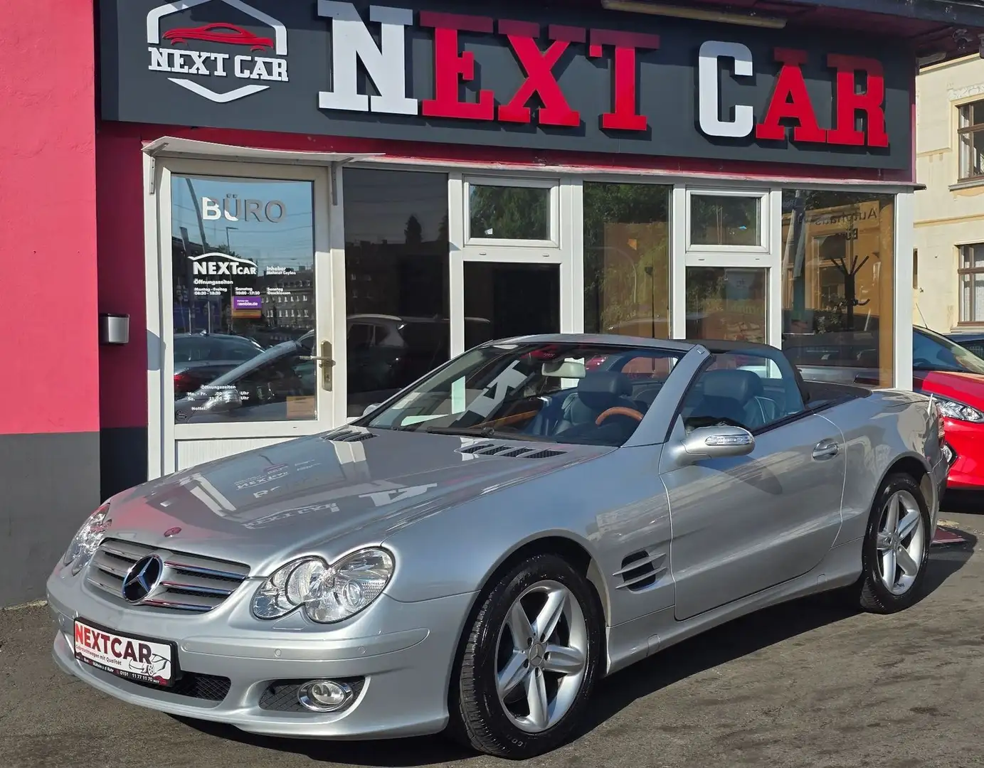 Mercedes-Benz SL 350 |Auto|1Hand|Leder|Navi|TraumZustand Zilver - 2