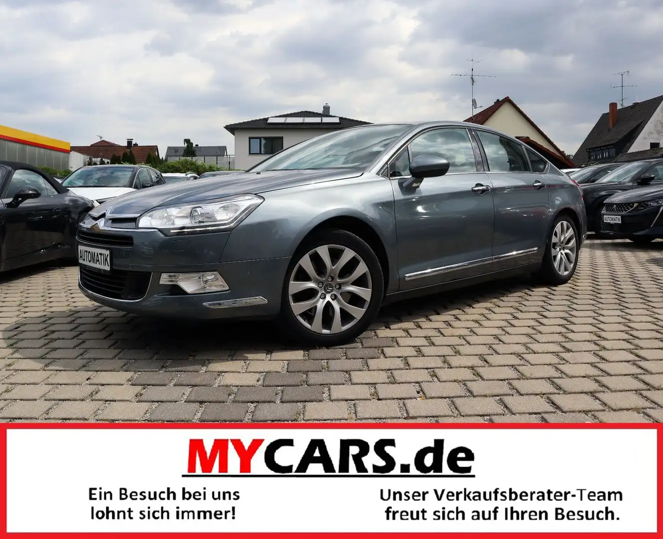 Citroen C5 Lim. Exclusive*Autom.*T-Leder*Navi*2xPDC*Luft Grau - 1