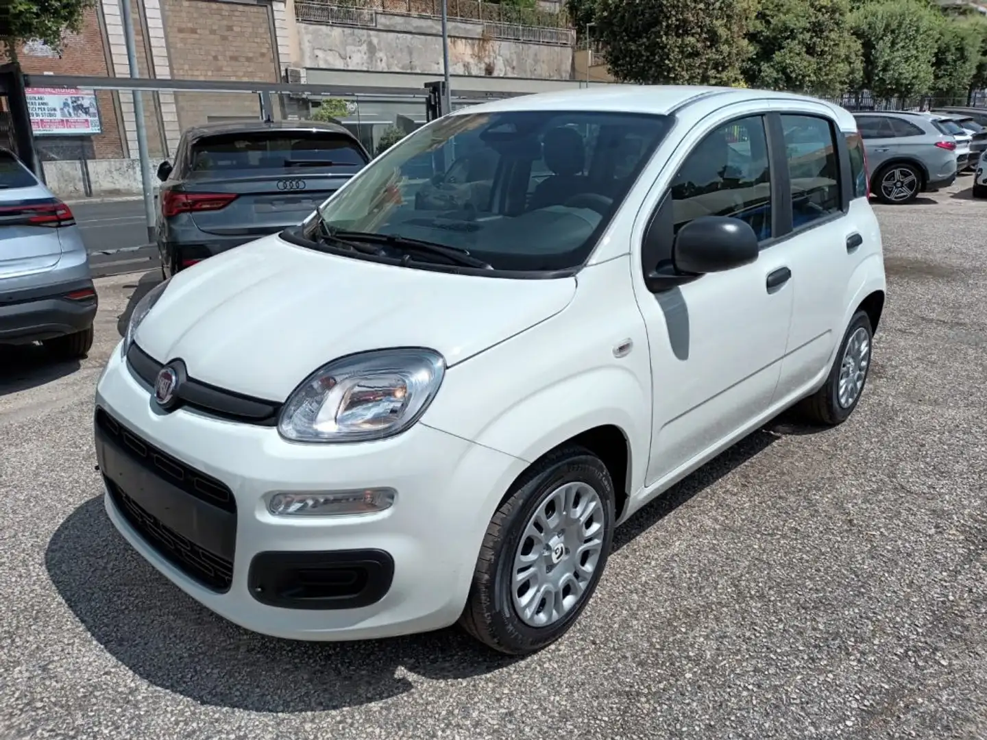 Fiat New Panda 1000 HYBRID 70 CV PDC ITALIA Bianco - 2