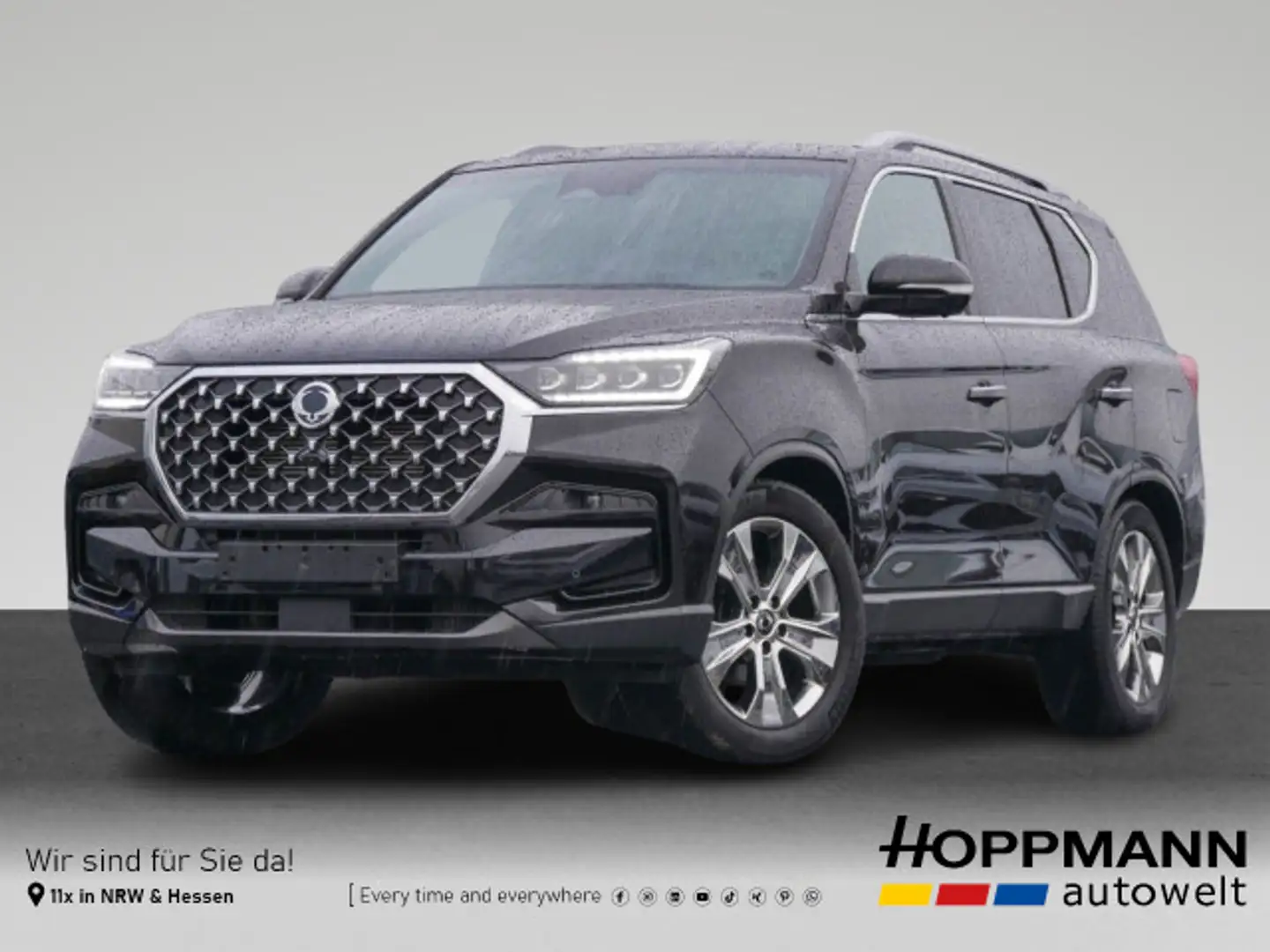 SsangYong Rexton Rexton 2.2 e-XDi Sapphire AWD AHK LED SHZ Kamera Schwarz - 1