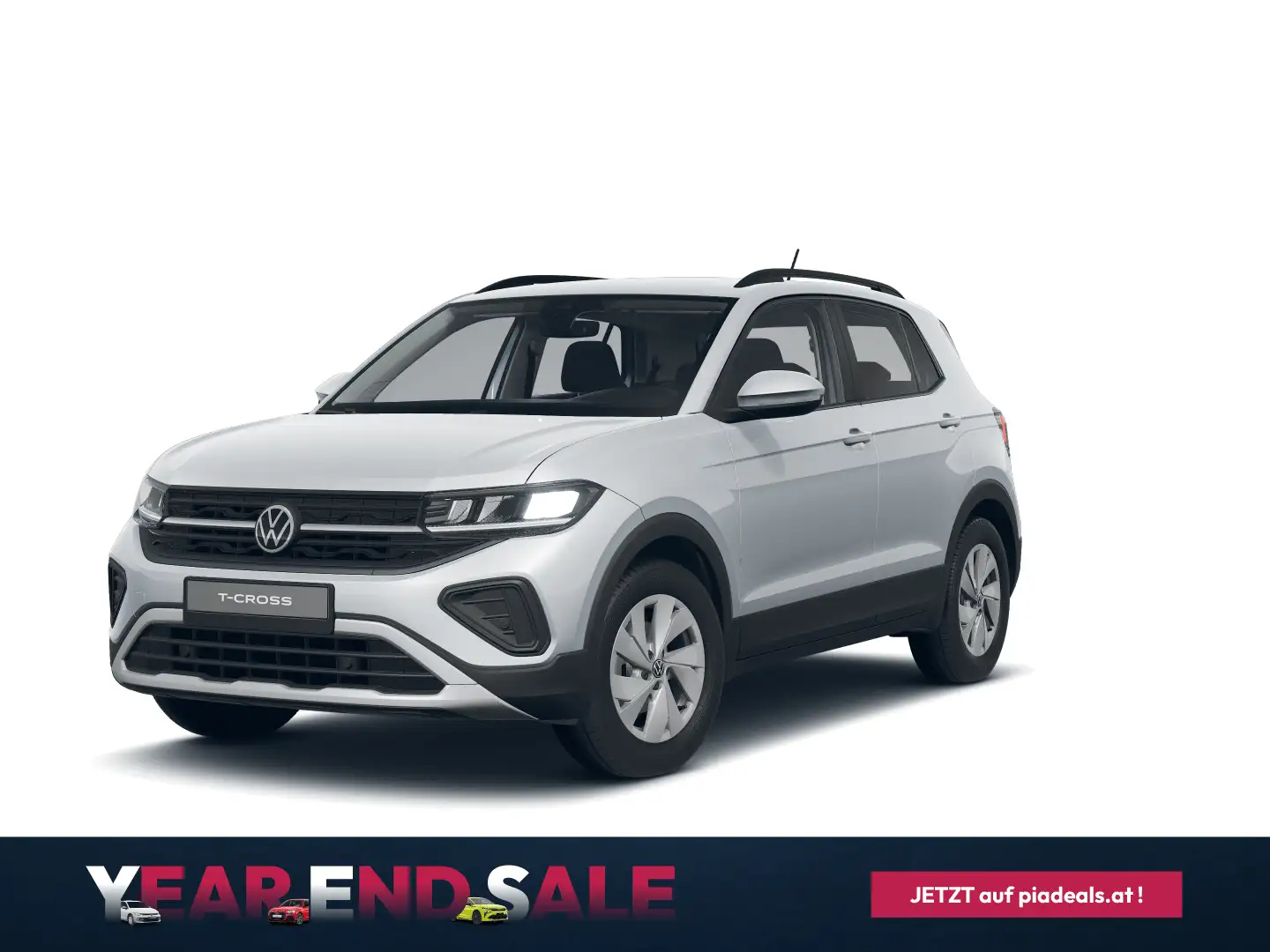Volkswagen T-Cross 4Me TSI Silber - 1