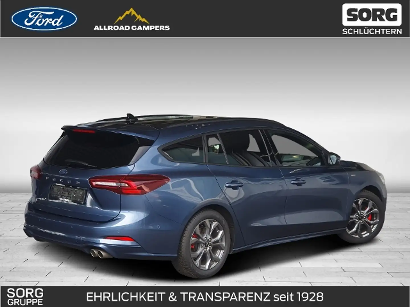 Ford Focus Turnier 1.0 EcoBoost Hybrid ST-Line X*B&O Bleu - 2