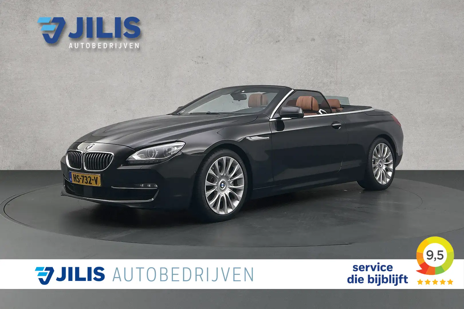BMW 640 6-serie Cabrio 640i Individual Edition l Nederland Zwart - 1