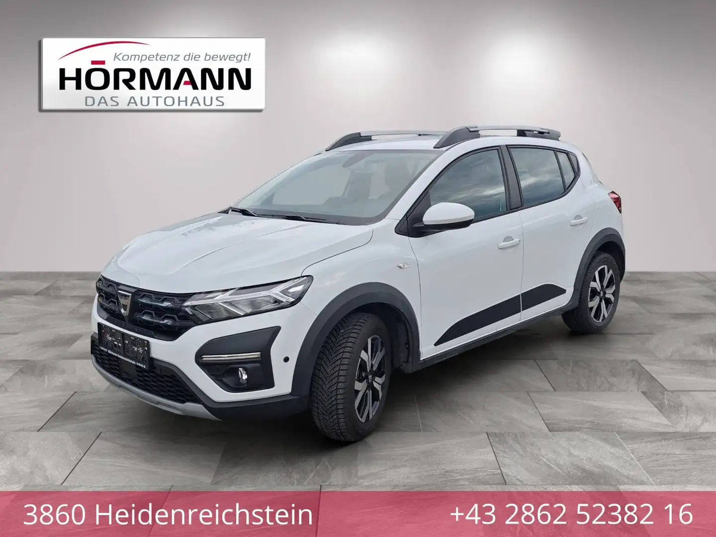 Dacia Sandero Stepway Comfort TCe 90 CVT Weiß - 1