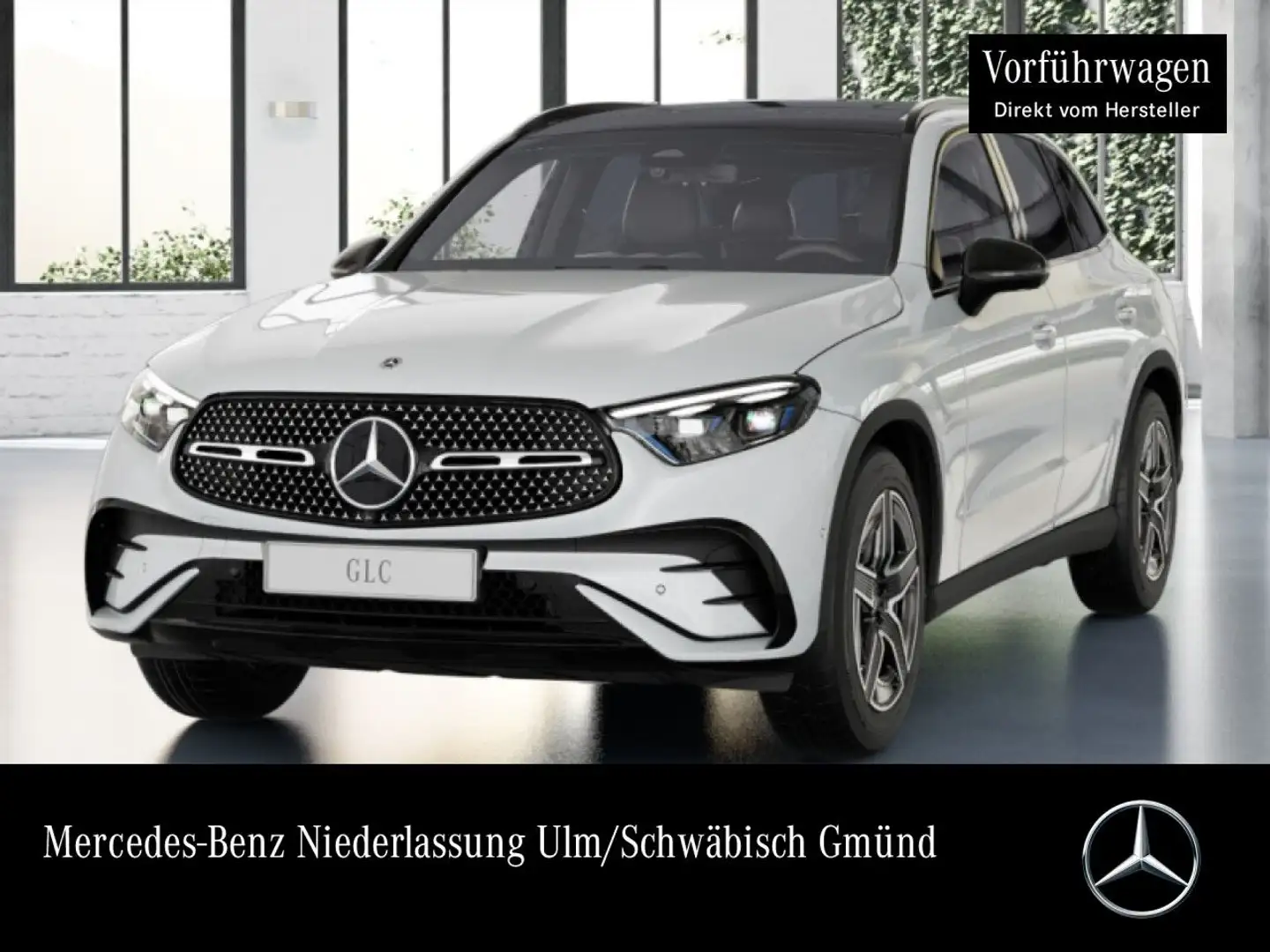 Mercedes-Benz GLC 450 d 4M AMG+NIGHT+PANO+360+AHK+BURMESTER+TOTW Weiß - 1