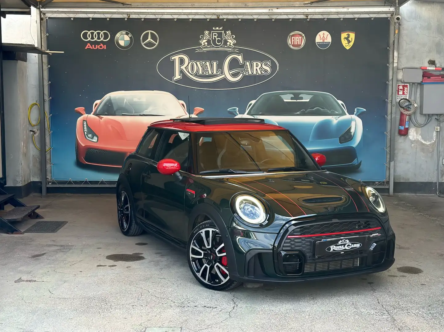 MINI John Cooper Works 2.0 Auto 231 Cv Tetto/Iperfull Verde - 1