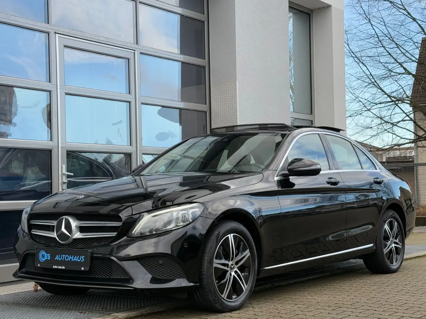 Mercedes-Benz C 200 4MATIC*9G*ACC*T-LEDER*AVANTGARDE*PANORAMA* Noir - 1