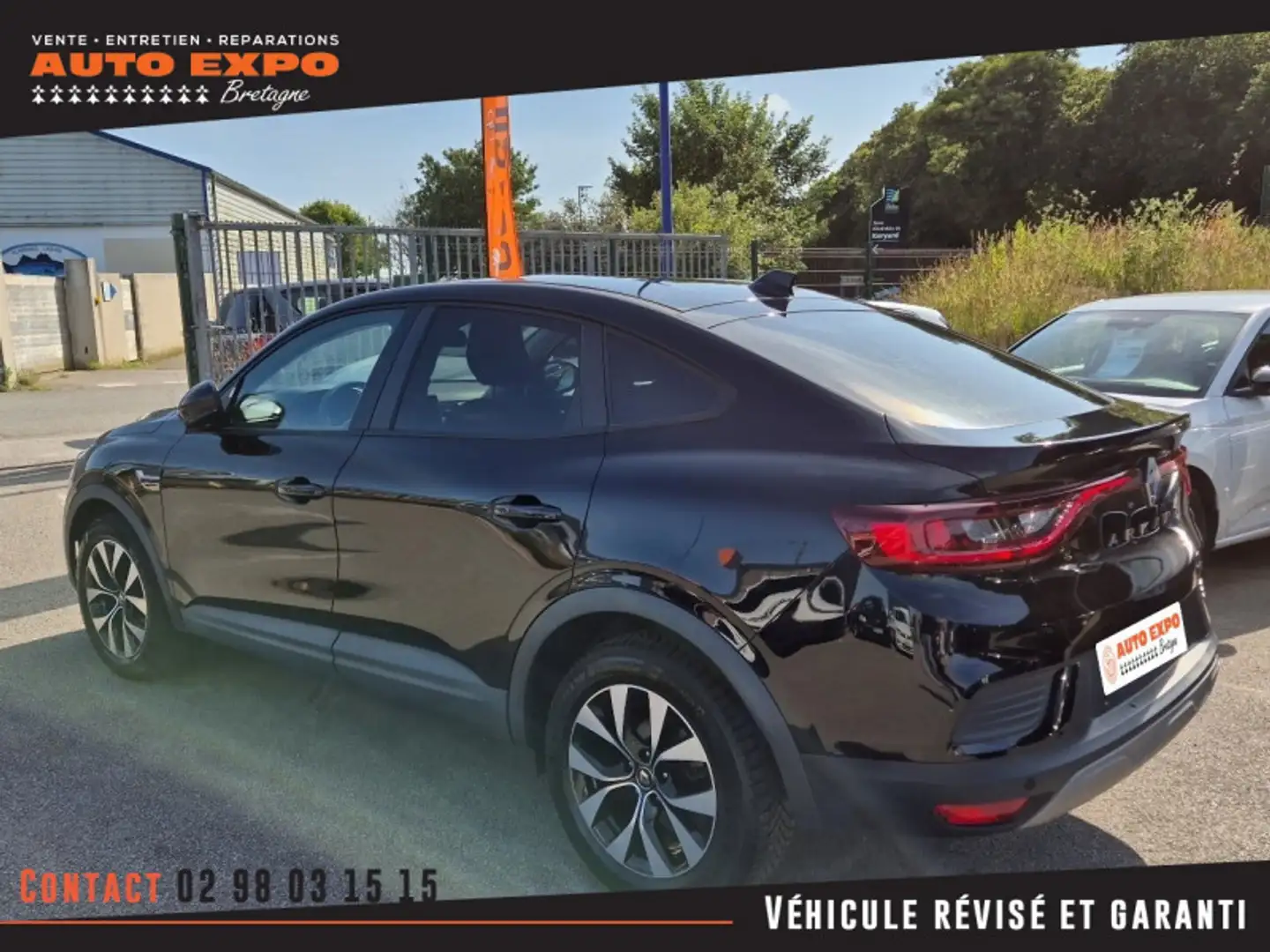 Renault Arkana 1.6 E-TECH 145CH FULL HYBRID EVOLUTION -23 Noir - 2