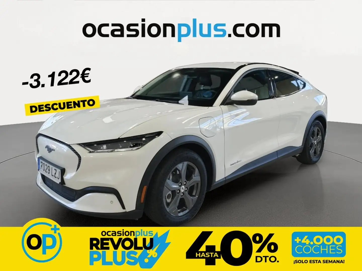 Ford Mustang RWD Rango estandar Blanco - 1